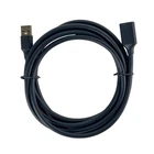 Кабель подовжувач USB/USB 2 м UGREEN US129 чорний new