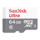 Карта памяти SanDisk 64 GB microSDXC UHS-I A1 Class 10 Ultra (SDSQUAB-064G-GN6MA)