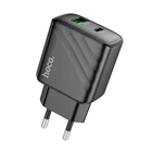 Зарядное устройство для смартфонов Hoco PD25W+QC3.0 dual port Черный (CS23A)