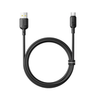 Кабель USB Baseus Silky Series Type-C 3A 1m Cluster Black 76151