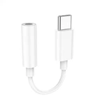 Аудіокабель HOCO LS35 Type-C to 3.5mm female, ABS, 0.08m, White
