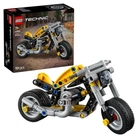 Конструктор LEGO Technic Жовтий мотоцикл 151 деталь Пластик 42225