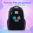 Рюкзак каркасний для дівчинки 1-3 класів, з ортопедичною спинкою Kite, Monster High MH26-531M