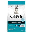 Сухий монопротеїновий корм для собак середніх порід Schesir Dog Medium Adult Fish