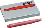 Набір чорнильних картриджів LAMY T10 червоний 5 шт. (1602076)