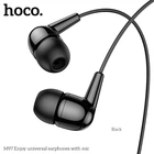 Наушники HOCO M97 Enjoy universal earphones with mic 1,2m Black