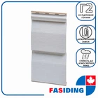 Сайдинг ПВХ FaSiding Standard Маковые зерна 3.85 м виниловый под дерево