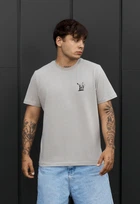 Мужская Футболка Стаф Серая Спортивная С Принтом Пикачу Staff Pika Gray M (397867)