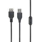 Кабель Cablexpert CCF-USB2-AMAF-6 подовжувач USB 2.0 AM/AF 1,8 м, феритовий фільтр