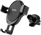 Автотримач для телефону HOCO CA56 Plus Armor Metal Gravity Black-Silver (6931474760296)