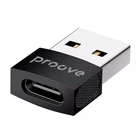 Перехідник Proove Extension Type-C мама - USB тато Black