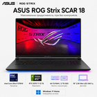 Ноутбук игровой 18" Asus ROG Strix SCAR 18 G835LR-SA154W Intel Core Ultra 9 275HX 64GB 2TB SSD RTX 5070 Ti W11 Home Off Black (90NR0LS1-M006E0)