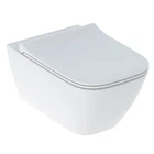 Унітаз підвісний Geberit Smyle Square 500.685.01.1 Rimfree, із сидінням Soft Close (Sandwich)