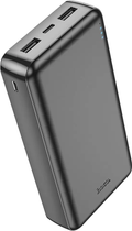УМБ HOCO J100A High-ranking 20000 mAh 10.5W Black (6931474783585)