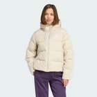 Женский пуховик Essentials Climawarm 3-Stripes adidas JM4107 (L) бежевый (4068811737061)