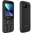 Мобильный телефон Nomi i2415 Black 2 SIM Камера 2 Мп 2.4" TFT АКБ 1100 мА·ч (i2415)