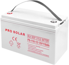 Акумуляторна батарея Volt Polska DEEP CYCLE VPRO SOLAR 12V 110 Ah (6AKXDEEP10)