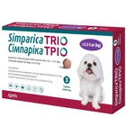 Simparica Trio (Сімпаріка тріо) таблетки для собак від бліх, кліщів і глистів 1 табл, 2.5 - 5 кг
