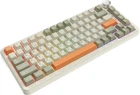 Игровая клавиатура Ajazz AK820 MAX Flying Fish Switch RGB Wireless/Bluetooth/USB Beige