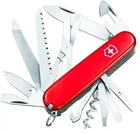 Ніж VICTORINOX Swiss Army Ranger 21 інструмент компактний для туризму з неіржавкої сталі Червоний