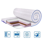 Топпер EuroSleep Cocos-Mix средняя жесткость 140х200 жаккард беспружинный MC-4210