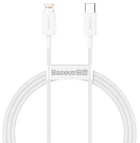 Кабель Baseus Superior Series Fast Charging Data Cable Type-C to iP PD 20W 2m White