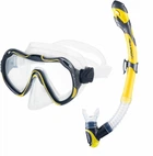 Набор маска и трубка Aqua Speed JAVA + ELBA 8206 желтый Унисекс OSFM
