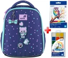 Рюкзак шкільний каркасний Kite Be Friends K26-555S-3 подарунок олівці та фарби зовнішні габарити 36,5x27x15,5