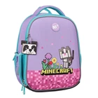 Рюкзак школьный Yes Minecraft Pinky 35x28x15 см 15 л сиреневый (550094)