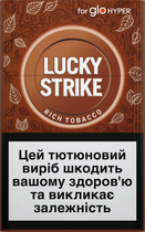 Блок стіків для нагрівання тютюну Lucky Strike Sticks Rich Tobacco х 10 пачок (4820270363843_n)