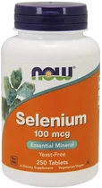Селен Now Foods Selenium 100 mcg 250 табл