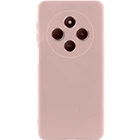 Чехол TPU GETMAN Liquid Silk Full Camera для Xiaomi Redmi 14C / Poco C75 Розовый / Pink Sand