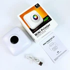 Принтер міні термо дитячий портативний Mini Printer model X3 з підсвіткою