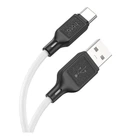 Кабель для заряджання та обміну даними USB Hoco X90 Silicone силою струму 3A USB to Type-C 1м White
