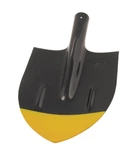 Лопата штыковая MASTERTOOL 210х290х405 мм черно-желтая покраска 14-6255