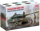 Конструктор ICM Holding Leopard 2A6 ЗСУ 1:35 290+ деталей масштабна модель з екіпажем