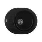 Мийка кухонна Zerix ZS-6250R-14 Чорний металік (ZX4554)