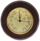 Барометр Moller Walnut 201230 дерев'яний прогноз погоди 8-12 годин калібрування Brown