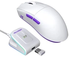 Мышь HATOR Hellyberry HM47 Wireless White-Violet (HT20250101942211) - Уценка
