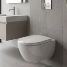 Унітаз підвісний Geberit Modo 502.939.00.1 безобідковий із сидінням Soft Close