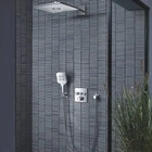 Змішувач прихованого монтажу Grohe Grohtherm SmartControl 29126000 з термостатом (зовнішня частина)