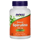 Натуральна добавка Now Foods Spirulina 500 мг Капсули