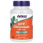Хром GTF Chromium 200 мкг 250 таблеток Now Foods
