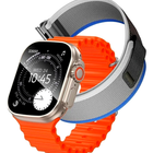 Смарт-часы Hoco Y42 Ultra Smart Watch для звонков и фитнеса с пульсометром и Bluetooth 5.3 Titanium Gold