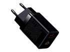 Мережевий зарядний пристрій Baseus Super Si Pro Quick Charger 30 W для смартфонів і ґаджетів із двома портами USB Type-A Type-C