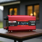 Инвертор преобразователь UKC 12V 220V 1000 Вт, автомобильный инвертор для ноутбука, аудио- и видеотехники с USB, LCD дисплеем и защитой от короткого замыкания, KC-1000