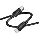 Кабель Hoco X115 Surpass 240W fast charging data cable C to C 1m. Black