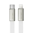 Кабель ACEFAST C24-01, USB to iP, 30W, 1.2m, Braided wire, Zinc alloy + TPE connectors, Білий
