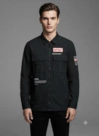 Ветровка H&M M Черный 1032835