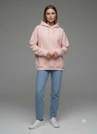 Худи на флисе H&M Studio M Розовый 1014348_роз